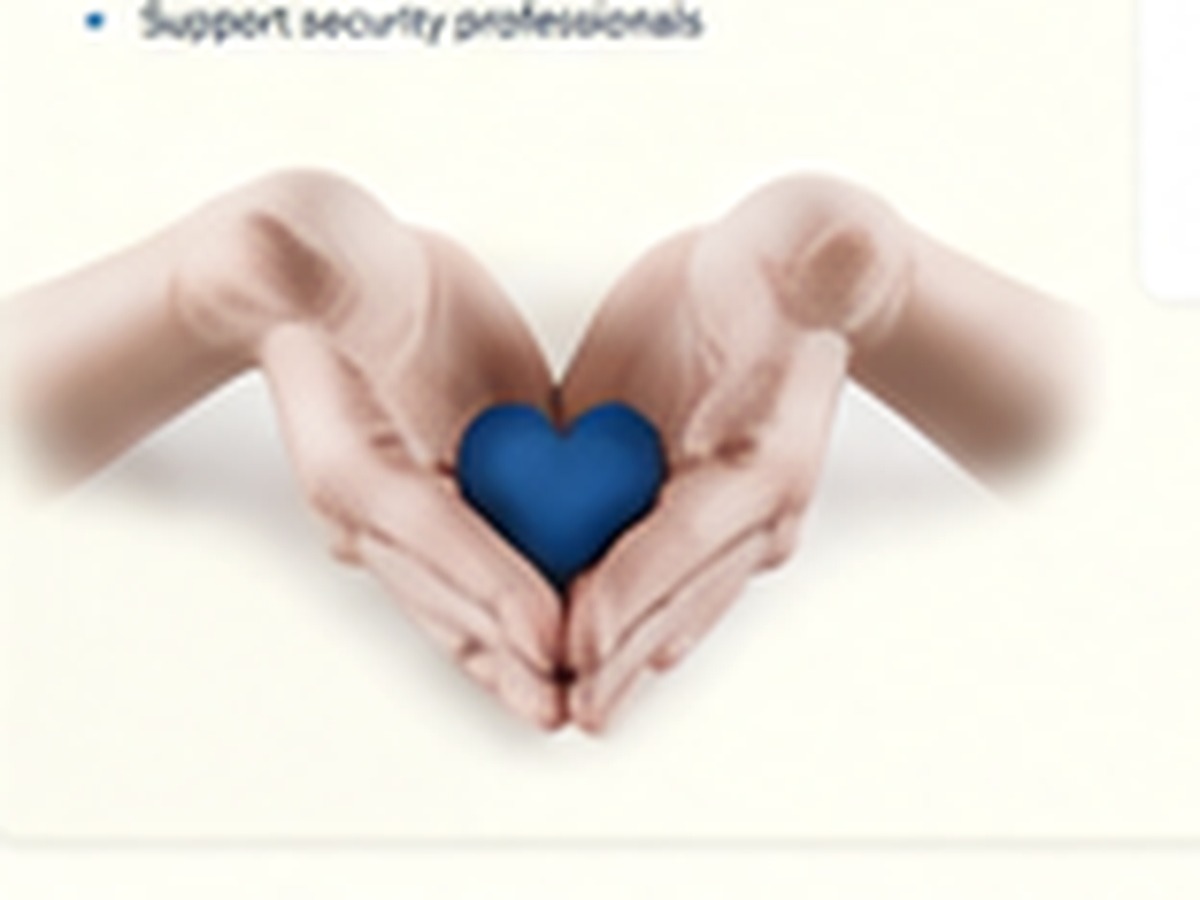 Hands holding a heart
